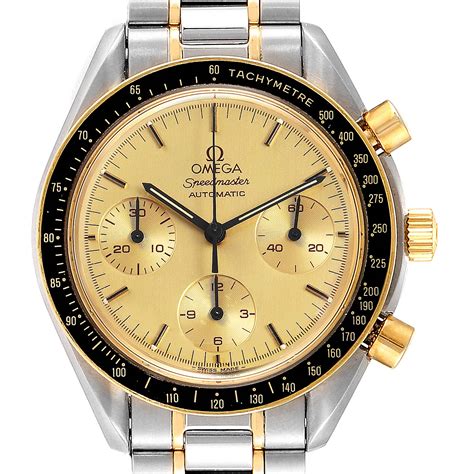 omega speedmaster 3310.10|Omega Speedmaster SS/18K Yellow Gold .